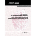 Whom to Blame - The Source of Information or Myself?: Personal Epistemology and Personal Ability in Dealing with Medical Information on the Internet