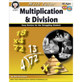 Math Tutor: Multiplication and Division, Ages 9 - 14: Easy Review for the Struggling Student