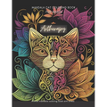 Artherapy, Mandala cat coloring book for adults: Animal mandala coloring book anti stress