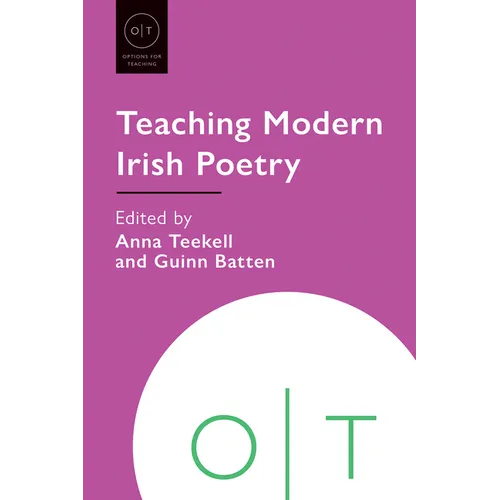 Teaching Modern Irish Poetry