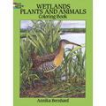 Wetlands Plants and Animals Coloring Book