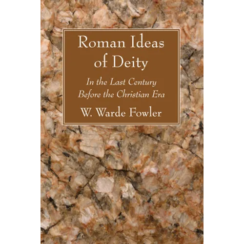 Roman Ideas of Deity