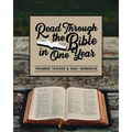 Read Through the Bible in One Year: Progress Tracker & Daily Workbook