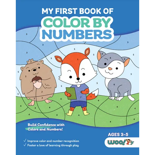 My First Book of Color by Numbers: (Build Confidence with Colors and Numbers)