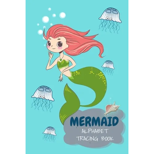 Mermaid Alphabet Tracing Book