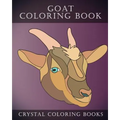 Goat Coloring Book: 30 Simple Goat Face Line Drawing Coloring Pages