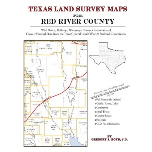 Texas Land Survey Maps for Red River County