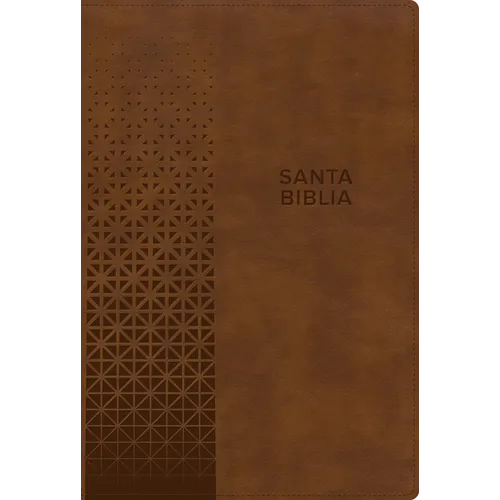 Rvr 1960 Biblia Letra Grande, Tamaño Manual, Edición Especial, Marrón Rústico, Símil Piel