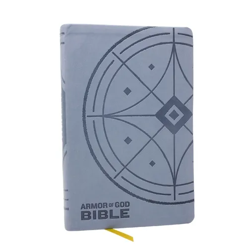 KJV Armor of God Bible, Blue/Gray Leathersoft (Children's Bible, Red Letter, Comfort Print, Holy Bible): King James Version