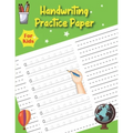 Handwriting Practice Paper For Kids: Letters Tracing Book for Preschoolers Practice Letters Numbers Shapes and Lines with pen smoothly