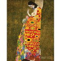 Gustav Klimt Weekly Planner 2025: Hope II Artistic Art Nouveau Daily Scheduler With January-December Year Calendar (12 Months)