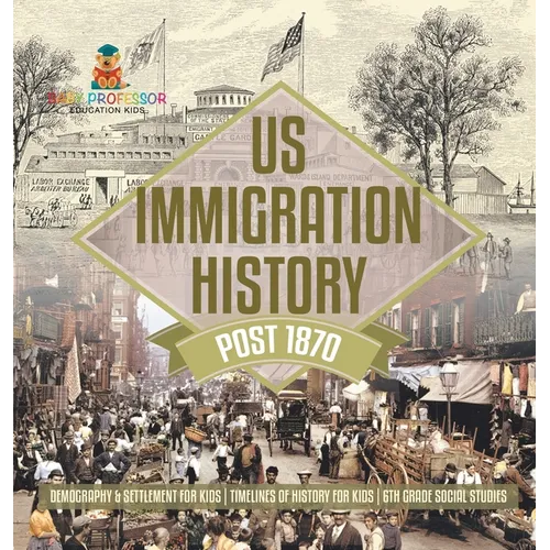 US Immigration History Post 1870 - Demography & Settlement for Kids Timelines of History for Kids 6th Grade Social Studies