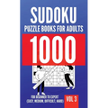 1000 Sudoku Puzzle Books For Adults For Beginner To Expert (Easy, Medium, Difficult, Hard) Vol 3