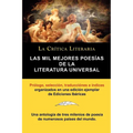 Las Mil Mejores Poesias de La Literatura Universal, Coleccion La Critica Literaria Por El Celebre Critico Literario Juan Bautista Bergua, Ediciones Ib