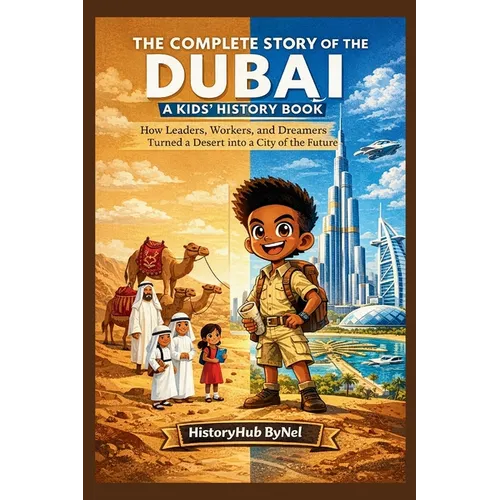 The Complete Story of DUBAI: A Kids' History Book: How Leaders, Workers, and Dreamers Turned a Desert into a City of the Future