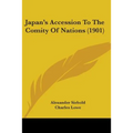 Japan's Accession To The Comity Of Nations (1901)