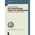 Die Variationskunst im Minnesang