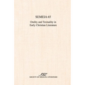 Semeia 65: Orality and Textuality in Early Christian Literature