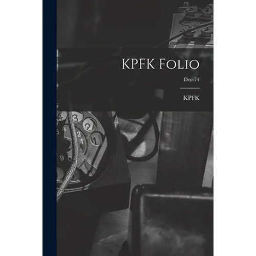 KPFK Folio; Dec-74