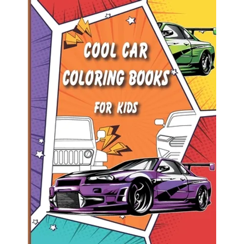 Cool car coloring books for men & kids: The Future Teachers Coloring Books For Boys