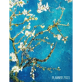 Vincent Van Gogh Planner 2021: Almond Blossom Painting Artistic Impressionism Year Organizer: January - December Large Dutch Masters Paintings Art Age