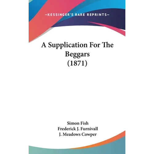 A Supplication For The Beggars (1871)