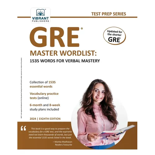 GRE Master Wordlist: 1535 Words for Verbal Mastery