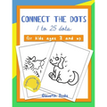 Connect the dots: 1 to 25 dots, for kids ages 3 and up with progressive difficulty.