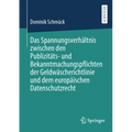 Das Spannungsverhältnis Zwischen Den Publizitäts- Und Bekanntmachungspflichten Der Geldwäscherichtlinie Und Dem Europäischen Datenschutzrecht