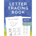 Letter Tracing Book for Kids Ages 3-5: ABC Handwriting Practice Workbook for Preschoolers - Sea Animals 110 Pages Large 8.5" x 11"