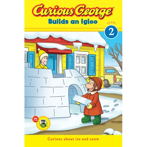 Curious George Builds an Igloo: A Winter and Holiday Book for Kids