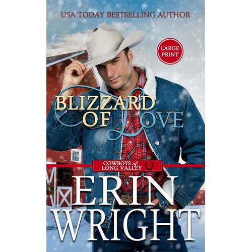 Blizzard of Love: A Christmas Holiday Western Romance (Large Print - Hardcover)