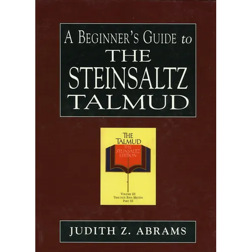 Beginner's Guide to the Steinsaltz Talmud