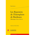 Les Repentirs de l'Exemplaire de Bordeaux ((Montaigne, Essais, Livre I)