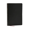 Net Bible, Full Notes Edition (Net Black Leathersoft, Comfort Print, Thumb Indexed): Holy Bible