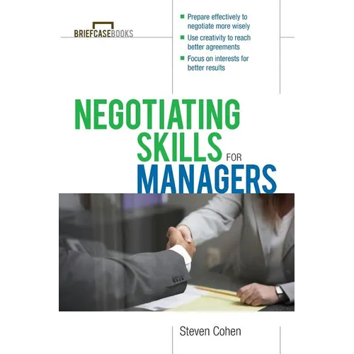 Negotiating Skills for Managers
