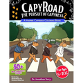 CAPY ROAD - The Pursuit of Capyness 2: A Happier Capybara Coloring Book: Adult Coloring Book, Children's Coloring Book, For Ages 5 - 105