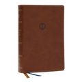 Enduring Word Study Bible: Pastoral Commentary from Every Chapter of the Bible (Nkjv, Brown Leathersoft, Red Letter, Comfort Print)