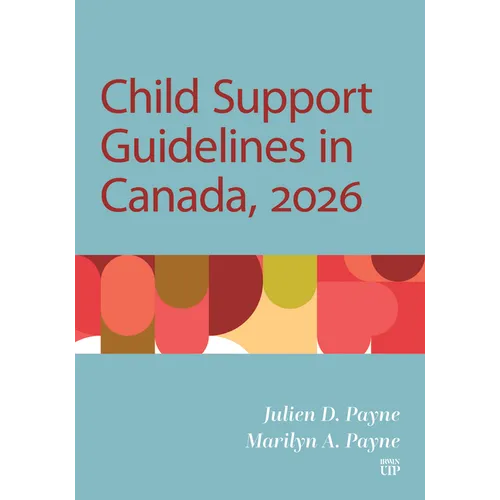 Child Support Guidelines in Canada, 2026