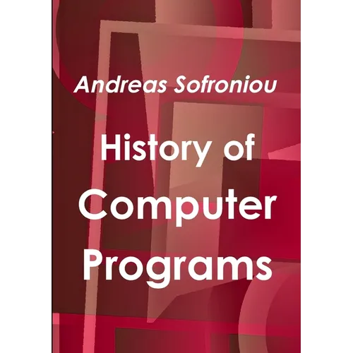 History of Computer Programs