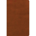 NASB Single-Column Personal Size Bible, Burnt Sienna Leathertouch