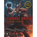 Legendary Vikings Coloring Book: The Heroic Warriors - Vol. 1