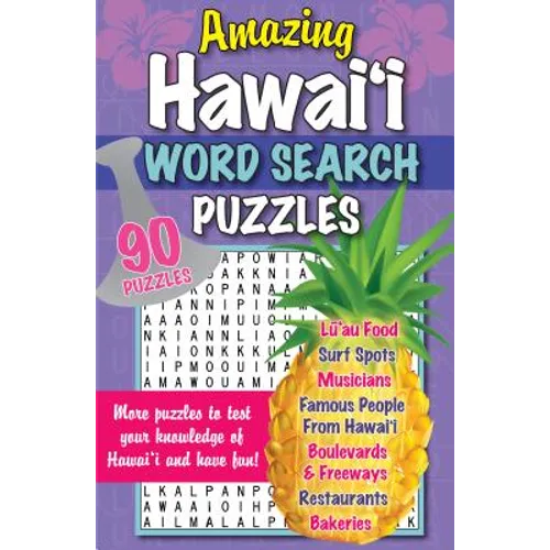 Amazing Hawaii Word Search Puzzles