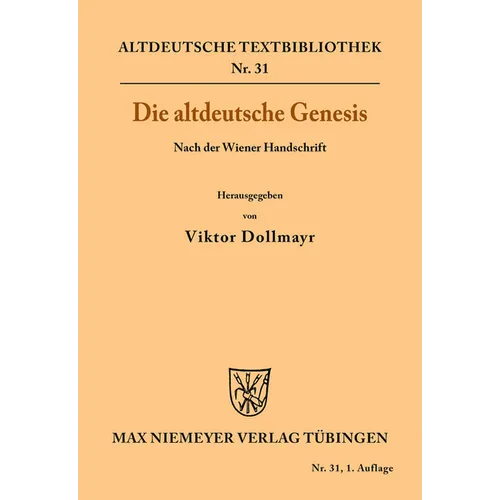 Die altdeutsche Genesis