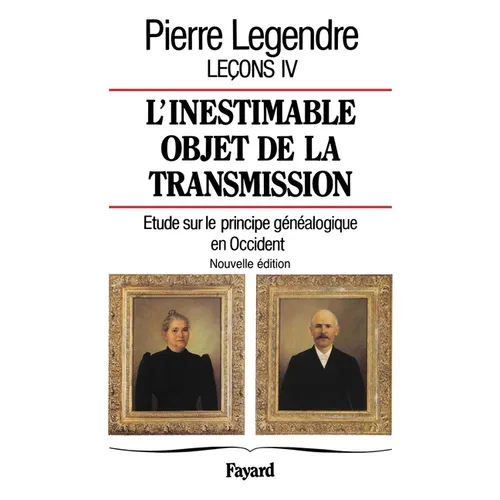 L'inestimable objet de transmission