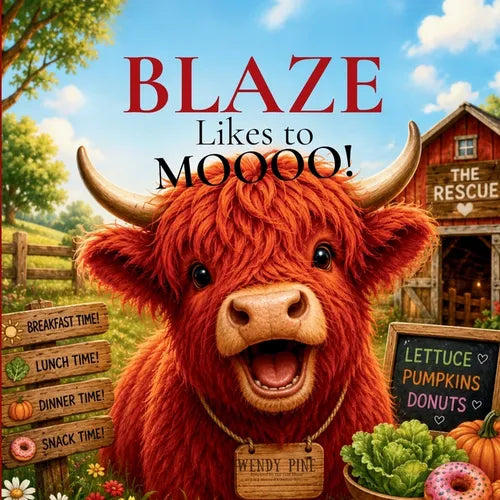 Blaze Likes to Moooo!: A Cheerful Rescue Story About a Little Cow with a Big Moo