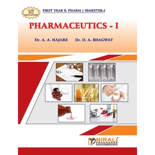 Pharmaceutics - I - Paperback