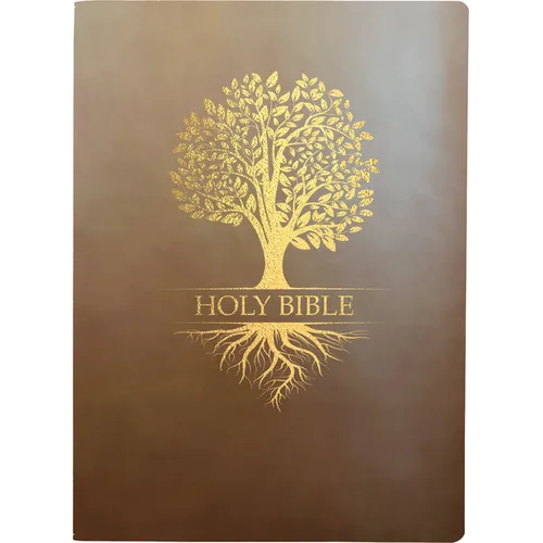 KJV Family Legacy Holy Bible, Large Print, Coffee Ultrasoft: (Red Letter, Brown, 1611 Version)