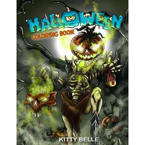 Halloween Coloring Book: A Fun Adult Coloring Book for Relaxation and Halloween Fun!