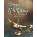 Happy 50th Birthday: May All Your Wishes Come True